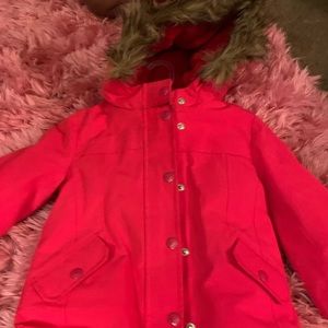 Gap hot pink coat